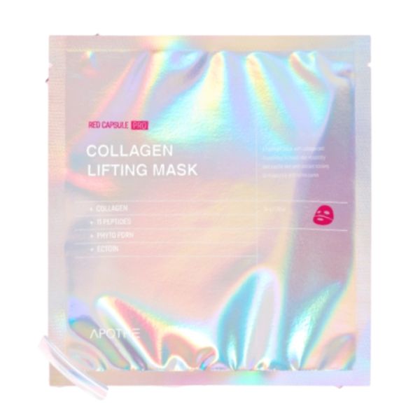 APOTHE Red Capsule Pro-Collagen Lifting Mask Гідрогелева маска для ліфтингу, зміцнення і зволоження шкіри
