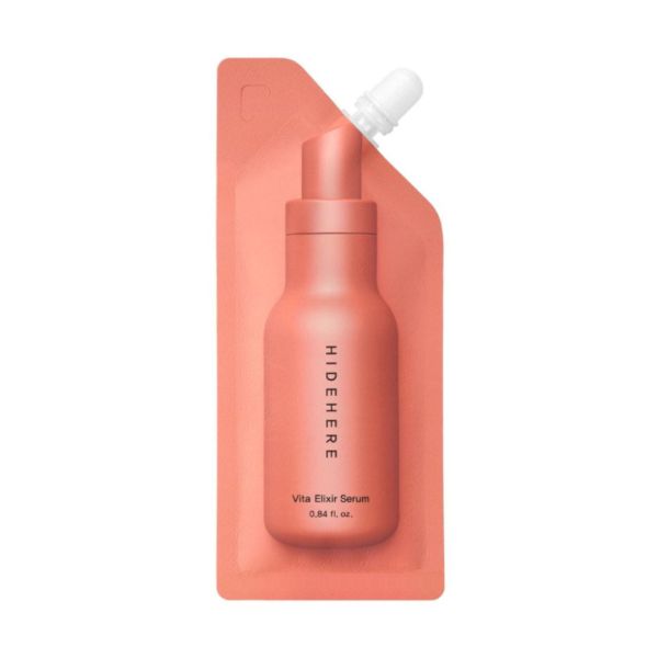 HIDEHERE Vita Elixir Serum Освітлювальна та тонізуюча вітамінна сироватка для обличчя
