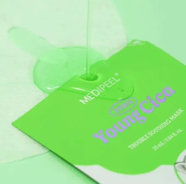 MediPeel Young Cica PDRN Trouble Soothing Mask  Тканинна маска для обличчя з центеллою