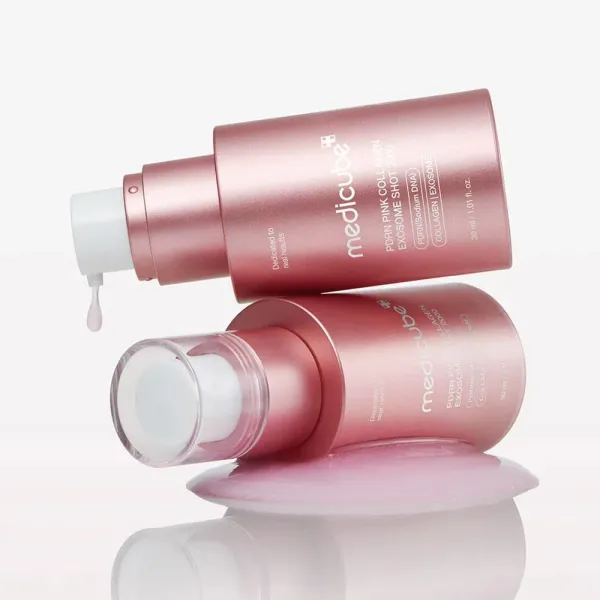 Medicube PDNR Pink Collagen Exosome Shot 2000 Сироватка з полінуклеотидами, екзосомами та спікулами, для щоденного використання