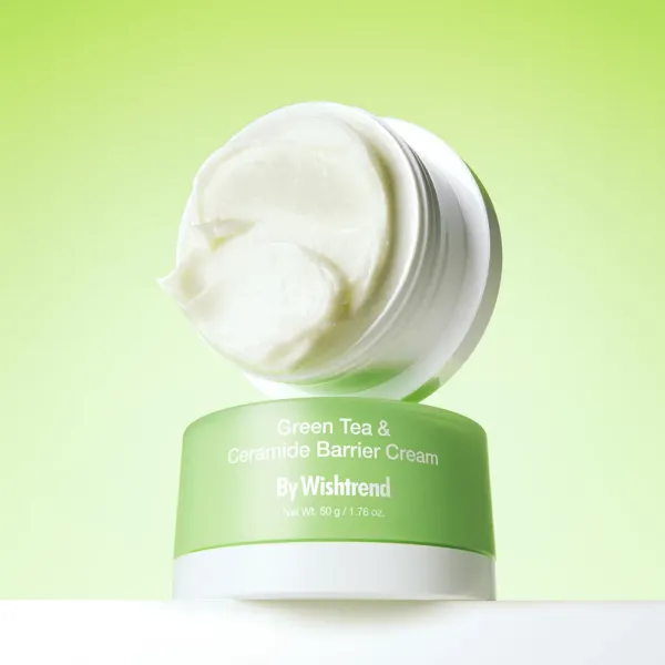 By Wishtrend Green Tea Ceramide Barrier Cream Відновлювальний крем із зеленим чаєм та церамідами