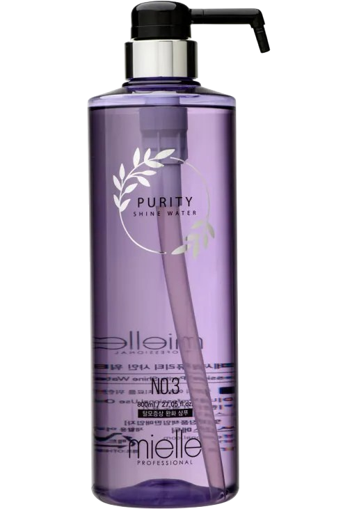 Mielle Purity Shine Water Shampoo Plus Очищувальний шампунь від випадання волосся