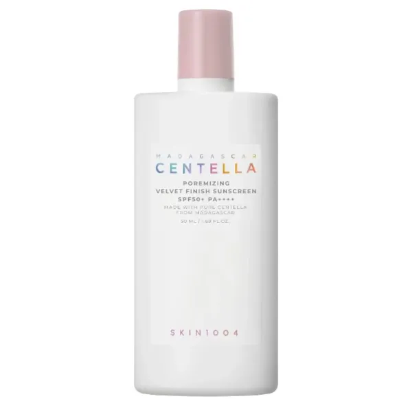 SKIN1004 Madagascar Centella Poremizing Velvet Finish Sunscreen SPF50+ PA++++ Сонцезахисний крем з ефектом розмиття пор