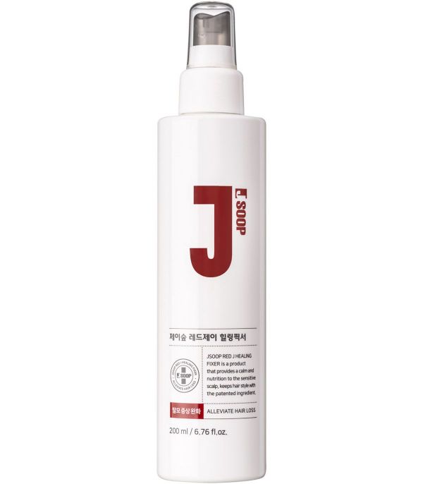 JSoop Red J Healing Fixer Спрей сильної фіксації для надання прикореневого об'єму з лікувальним ефектом
