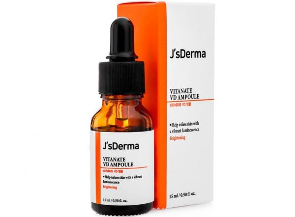 J'sDerma Vitanate VD Ampoule Мультивітамінна сироватка з ретинолом проти пігментних плям