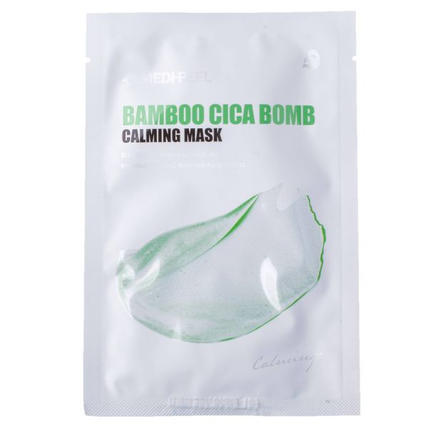 Medipeel Bamboo Cica Bomb Calming Mask Тканинна маска для проблемної та чутливої шкіри