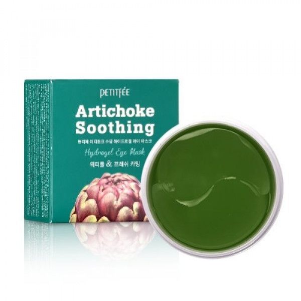 PETITFEE Artichoke Soothing Eye Mask Протинабрякові гідрогелеві патчі з артишоком