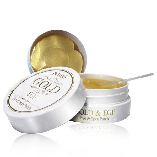 PETITFEE Gold & EGF Eye & Spot Patch Гідрогелеві патчі для очей із золотом та EGF