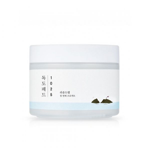 Round Lab 1025 Dokdo Pad Заспокійливі тонер-педи з морською водою