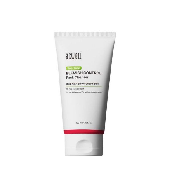 Acwell Tea Tree Blemish Control Pack Cleanser Протизапальна пінка – маска
