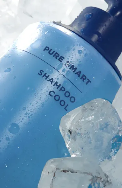 AMOS Professional Pure Smart Shampoo Cool  500 ml Освіжальний шампунь проти лупи