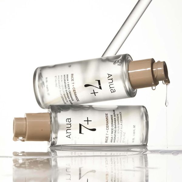 Anua Rice 7 Ceramide Hydrating Barrier Serum Сироватка для сяйва шкіри із рисом