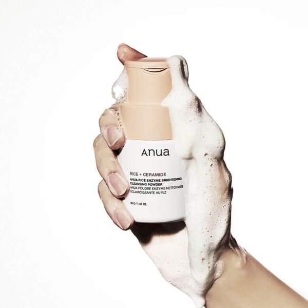 Anua Rice Enzyme Brightening Cleansing Powder Ензимна пудра для сяйва шкіри з рисом