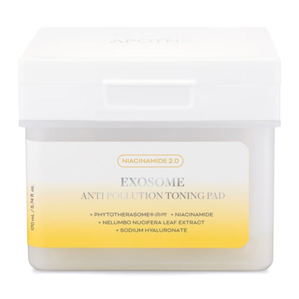 APOTHE Exosome Anti-Pollution Toning Pad Тонерні педи з екзосомами проти забруднень
