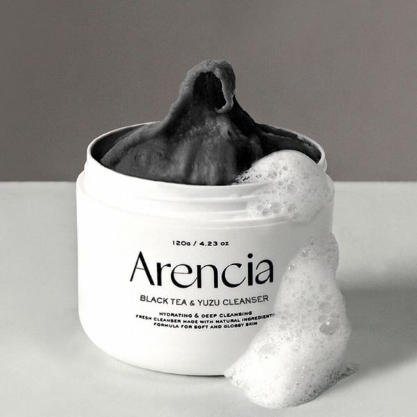 Arencia Black Tea & Yuzu Rice Mochi Cleanser Очищающее средство с черным чаем и юдзу