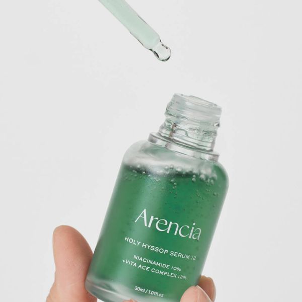 Arencia Holy Hyssop Serum 12 Сироватка, що освітлює, з екстрактом ісопу і 10% ніацинаміду