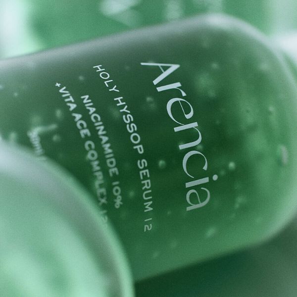 Arencia Holy Hyssop Serum 12 Сироватка, що освітлює, з екстрактом ісопу і 10% ніацинаміду