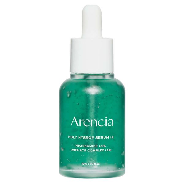 Arencia Holy Hyssop Serum 12 Сироватка, що освітлює, з екстрактом ісопу і 10% ніацинаміду