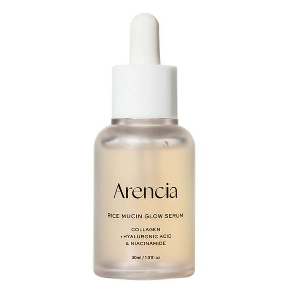 Arencia Rice Mucin Glow Serum Зволожуюча сироватка з колагеном та екстрактом рису