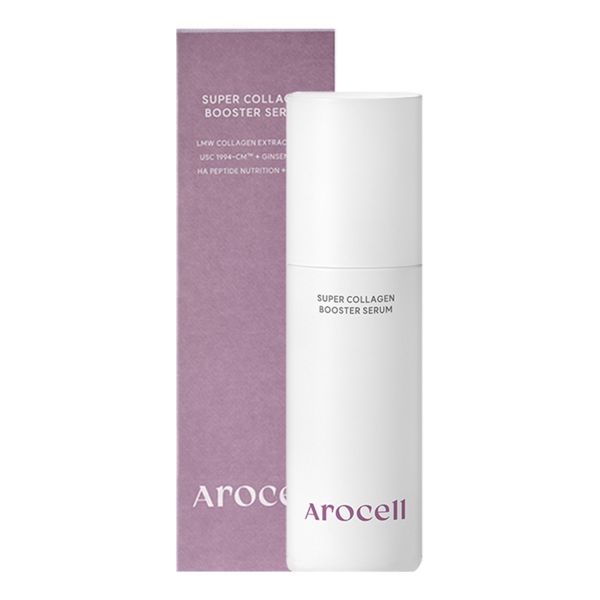 Arocell Super Collagen Booster Serum Бульбашкова сироватка з колагеном та гіалуроновою кислотою