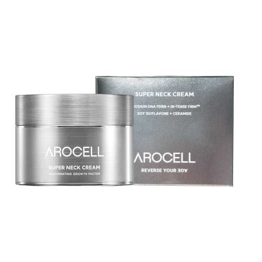 Arocell Super Neck Cream Регенеруючий антивіковий крем з полінуклеотидами та ізофлавонами