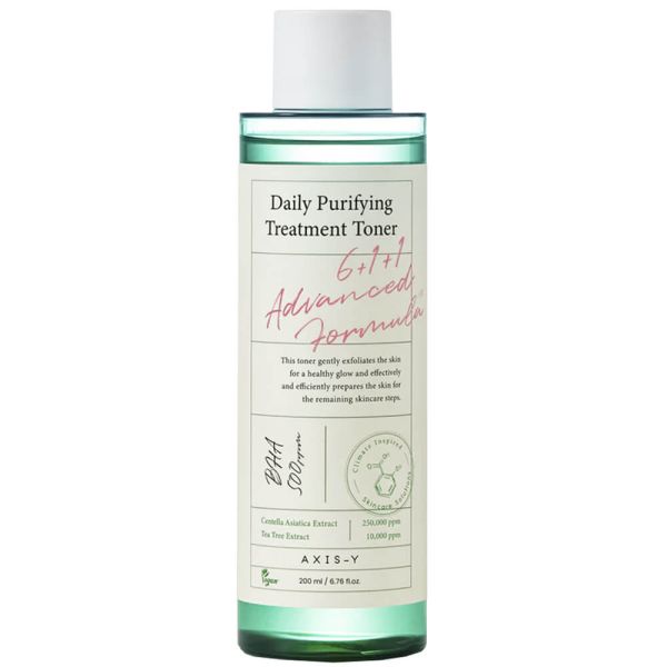 AXIS-Y Daily Purifying Treatment Toner Тонік для проблемної шкіри з центелою та BHA-кислотою