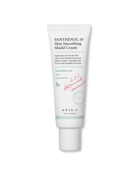 AXIS-Y Panthenol 10 Skin Smoothing Shield Cream Відновлюючий крем для обличчя