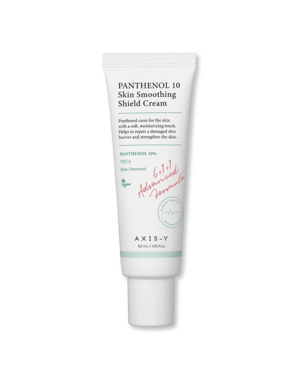 AXIS-Y Panthenol 10 Skin Smoothing Shield Cream Відновлюючий крем для обличчя