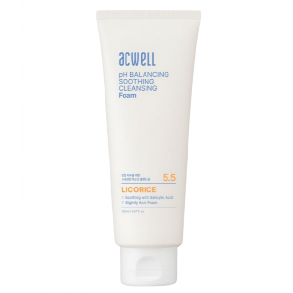 ACWELL pH Balancing Soothing Cleansing Foam Балансуюча протизапальна та заспокійлива пінка