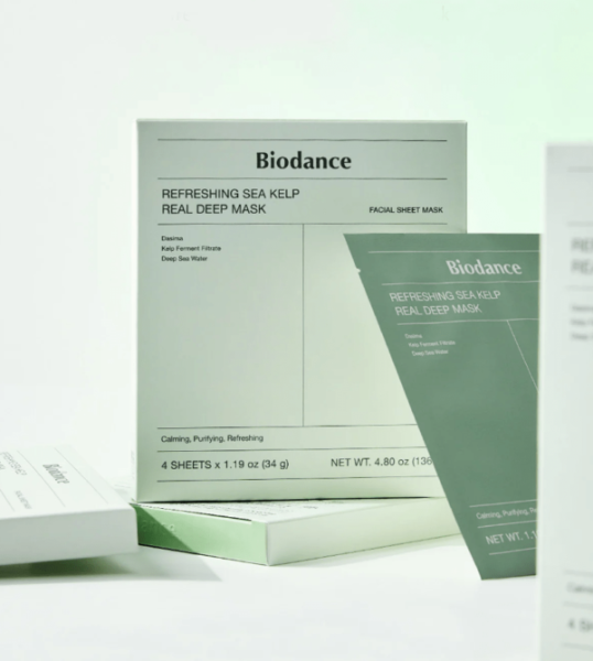 Biodance Refreshing Sea Kelp Real Deep Mask Освіжаюча гідрогелева маска з ламінарією