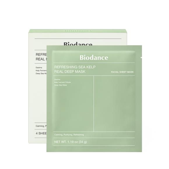 Biodance Refreshing Sea Kelp Real Deep Mask Освіжаюча гідрогелева маска з ламінарією