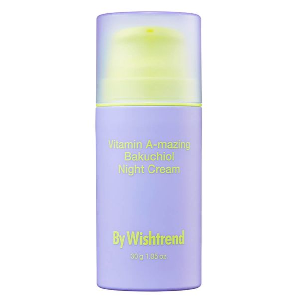 By Wishtrend Vitamin A-mazing Bakuchiol Night Cream mini Нічний крем з ретинолом та бакучиолом