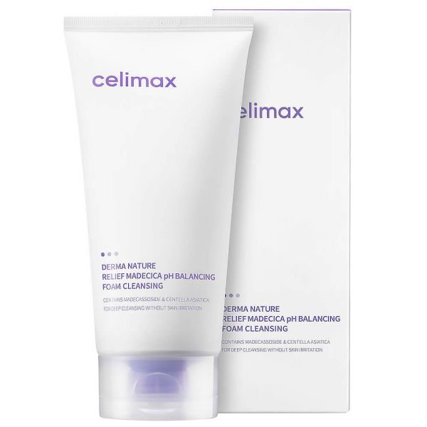 Celimax Derma Nature Relief Madedic pH Balancing Foam Cleansing Слабокислотная пенка для умывания