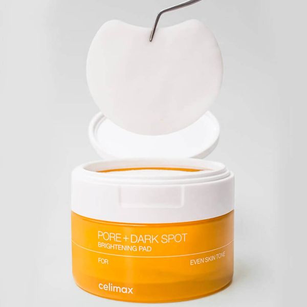 Celimax Pore+Dark Spot Brightening Pad Тонер-педы для выравнивания тона и рельефа кожи
