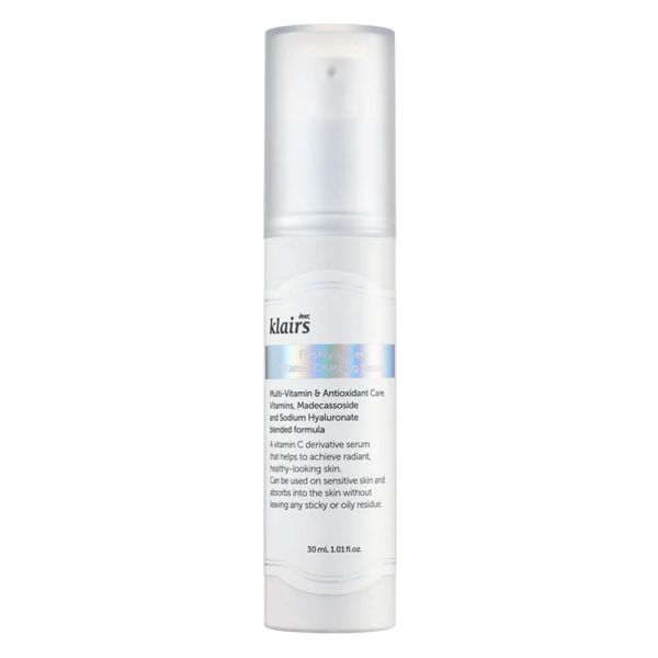 Dear, Klairs Freshly Juiced Vitamin Charging Serum Легка вітамінна сироватка для сяйва шкіри