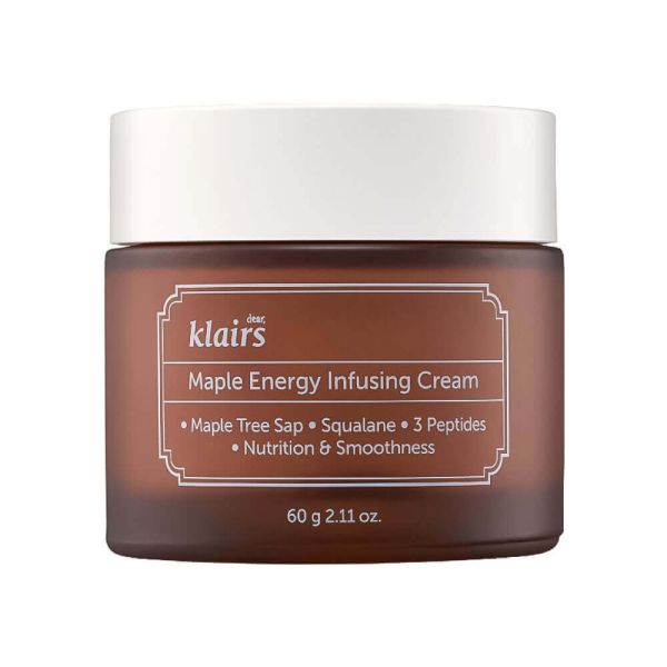 Dear, Klairs Maple Energy Infusing Cream Поживний крем для сухої шкіри