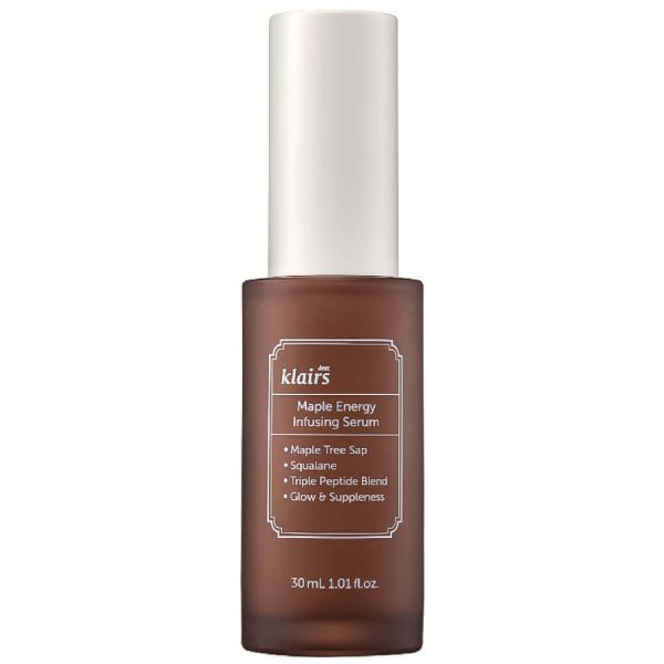 Dear, Klairs Maple Energy Infusing Serum mini Поживна сироватка для сухої шкіри