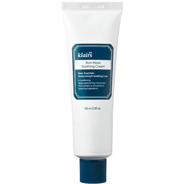 Dear, Klairs Rich Moist Soothing Cream Зволожуючий крем для обличчя