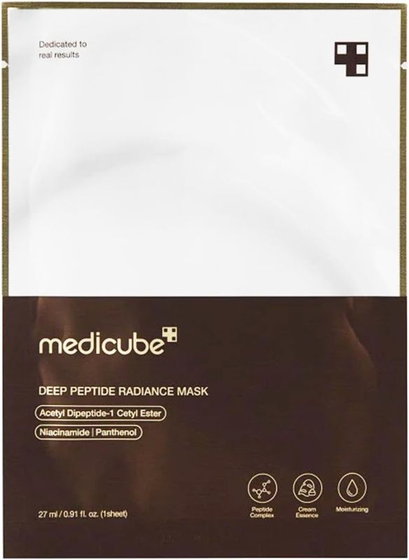 Medicube Deep Peptide Radiance Mask Глибоко зволожувальна маска з пептидами