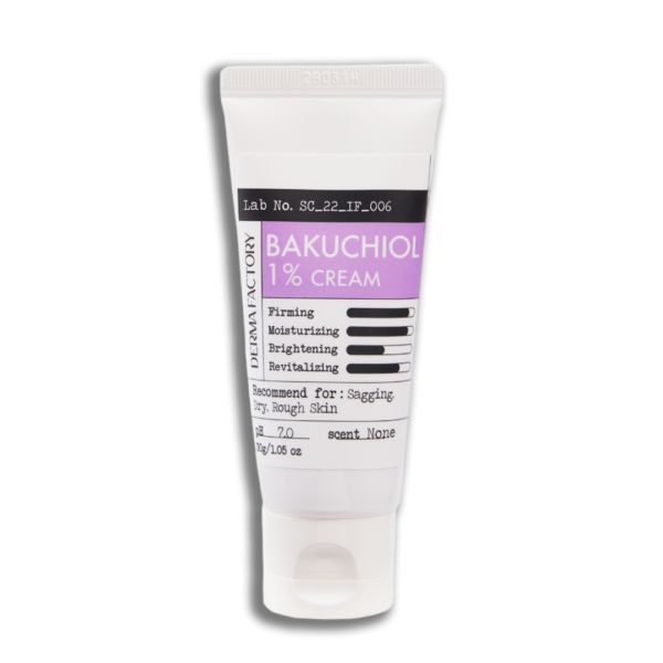 Derma Factory Bakuchiol 1% Сream Крем для оновлення та ущільнення шкіри