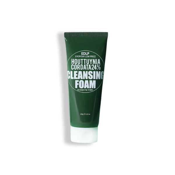 Derma Factory Houttuynia Cordata 24% Cleansing Foam Пінка для глибокого очищення шкіри