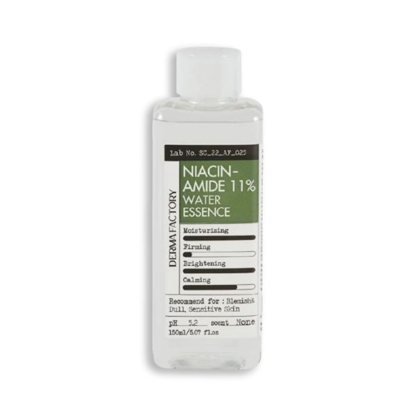 Derma Factory Niacinamide 11% Water Essence Есенція - тонер для покращення відтінку шкіри