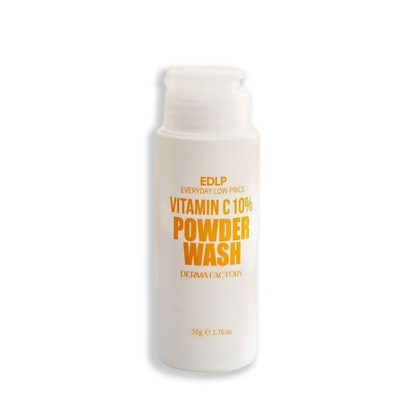 Derma Factory Vitamin C 10% Powder Wash Энзимная пудра с осветительным и освежающим эффектом