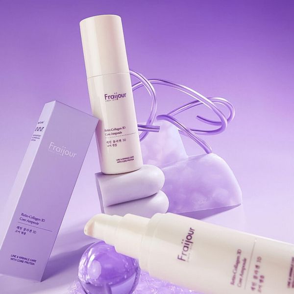Fraijour Retin-Collagen 3D Core Ampoule Кремова ампула, що зміцнює з ателоколагеном і пептидами