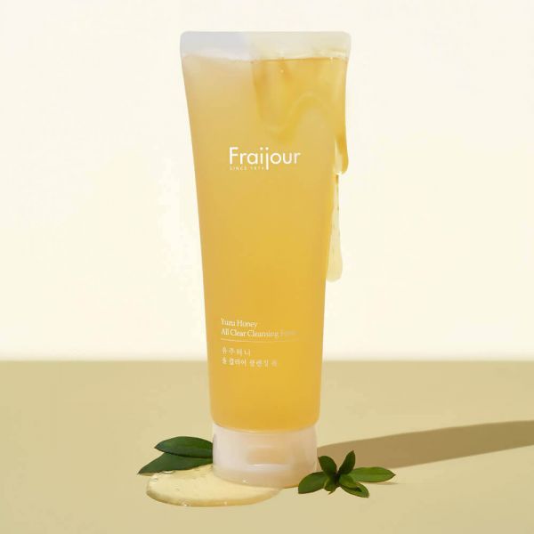 Fraijour Yuzu Honey All Clear Cleansing Foam Очищающий гель для сияния кожи из юдзу