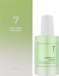 Numbuzin No.7 Mild Green Soothing Serum Успокаивающая сыворотка для чувствительной кожи лица