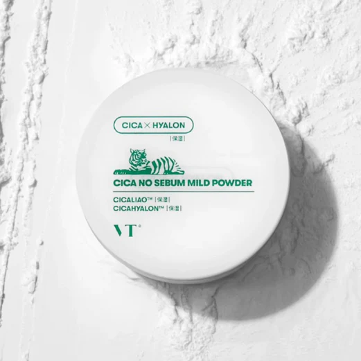 VT Cosmetics Cica No-Sebum Mild Powder Матуюча пудра для обличчя