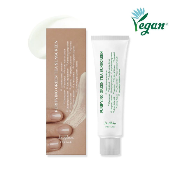 Dr. Althea Pro Lab Purifying Green Tea Sunscreen SPF 50+ PA++++ Сонцезахисний крем iз екстрактом зеленого чаю