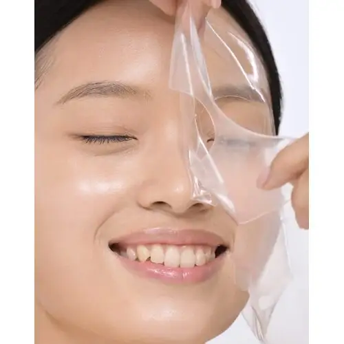 Sungboon Editor Deep Collagen Cica Teatree Soothing Mask Заспокійлива гідрогелева маска для обличчя з колагеном, центелою та чайним деревом