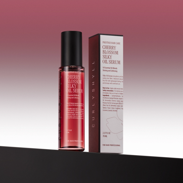 CURLYSHYLL Cherry Blossom Silky Oil Serum Сироватка для волосся з екстрактом сакури